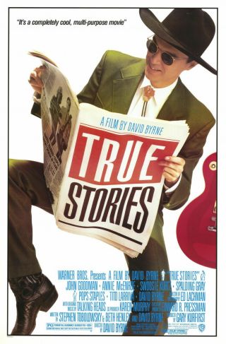 True Stories (1986) Movie Poster - Rolled