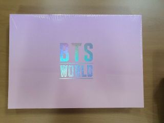 [bts] Bts World Ost Limited Edition Full Package Unfolded Poster,  Tracking