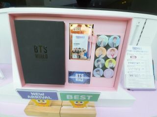 [BTS] BTS World OST LIMITED EDITION FULL PACKAGE UNFOLDED POSTER,  TRACKING 3