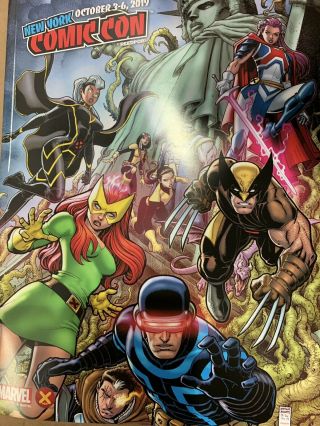 York Comic Con 2019 Nycc Official Program - X - Men Art Adams Cover - Dawn Of X