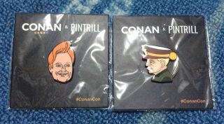 Sdcc 2016 Conan Pins - Set Of 2