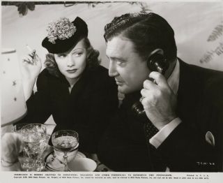 Lucille Ball,  Richard Dix 1939 Scene Still.  Twelve Crowded Hours