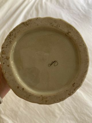 Carleton Varney Staffordshire Spaniel Dog Pup Tobacco Jar Ceramic Porcelain 6
