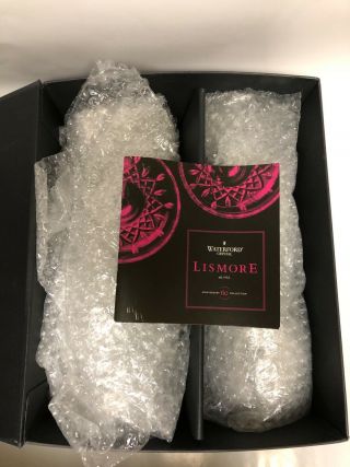 Waterford Crystal Lismore Essence Champagne Flute Pair Brand