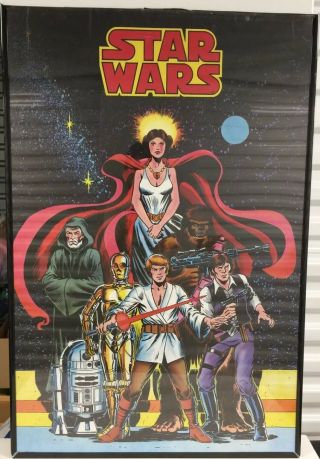 Vintage 80’s Star Wars Poster - Only Poster