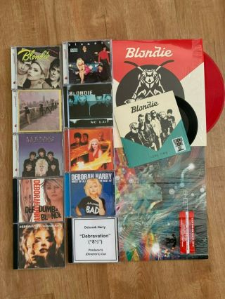 Blondie / Debbie Harry 10 Cd / 3 Vinyl Bundle