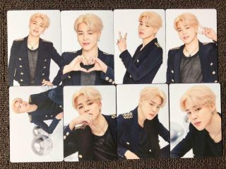 (on Hand) Bts Speak Yourself Japan Official Mini Photo Card Set All Jimin No.  1 - 8