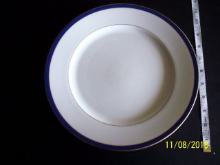 Gorham Porcelain China Royal Imperial W/gold Dinner Plate