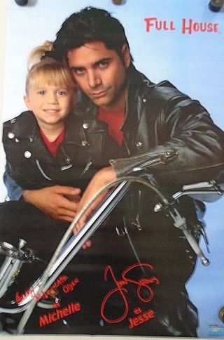 Full House - John Stamos 2850 - Orig.  Vintage Poster / Exc.  Cond.  21 X 32 "