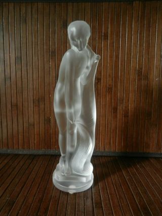 Stunning Sevres Art Deco Glass Figure