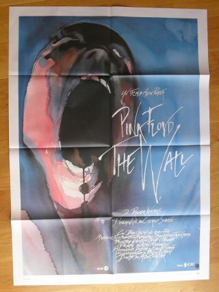 Pink Floyd The Wall Italian Movie Poster 