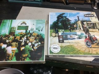 Vintage Oasis 2 Set Nib Be Here Now 1997 Promo And The Master Plan