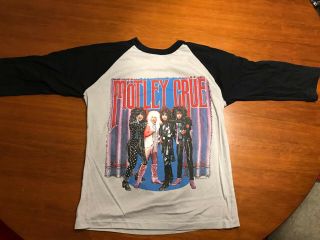 Vintage 1980s Motley Crue Tour Shirt (m)