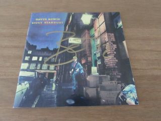 David Bowie Hand Signed In Person Rare Collectible Cd Ziggy Stardust
