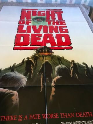 NIGHT OF THE LIVING DEAD 1990 1 SHEET MOVIE POSTER 27 
