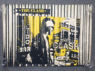 The Clash Rare Uk Punk Poster