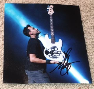 Mark Hoppus Blink 182,  44 Signed Autograph 8x10 Photo C W/proof
