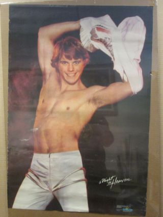 Vintage Christopher Atkins Rick A Night In Heaven Hot Guy Poster 9811
