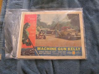 Vintage 1958 Machine Gun Kelly Lobby Card 11x14