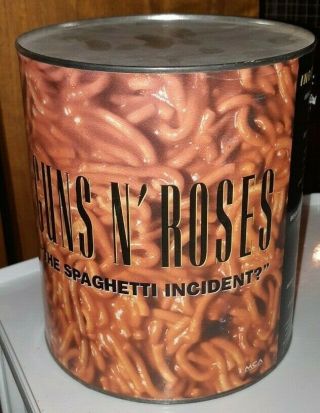 Guns And Roses Spaghetti Incident Promo Can Cool And Rare Item