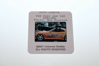 THE FAST AND THE FURIOUS - 6 press kit slides Vin Diesel Paul Walker M Rodriguez 4