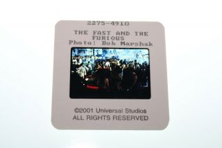THE FAST AND THE FURIOUS - 6 press kit slides Vin Diesel Paul Walker M Rodriguez 6