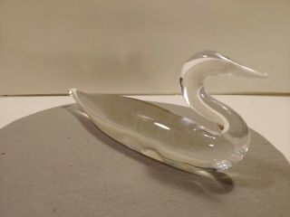 Steuben Art Glass James Houston Crystal Shore Bird 2