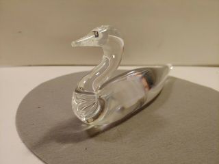 Steuben Art Glass James Houston Crystal Shore Bird 3