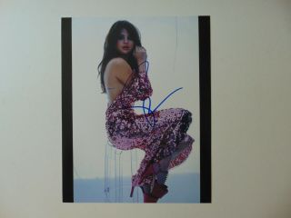 " Barney & Friends " Selena Gomez Hand Signed 8x10 Color Photo Todd Mueller