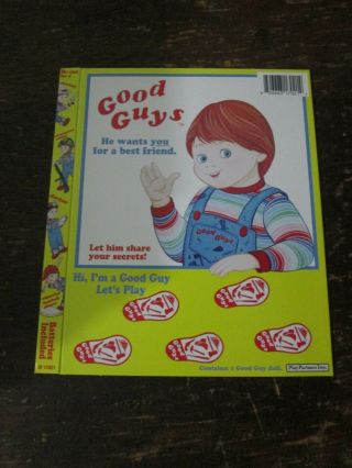 Child’s Play Blu - ray Slipcover Only Chucky Good Guys Scream Factory Rare No Film 2