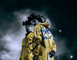 Aaron Paul Bryan Cranston Signed 8x10 Picture Autographed Photo With