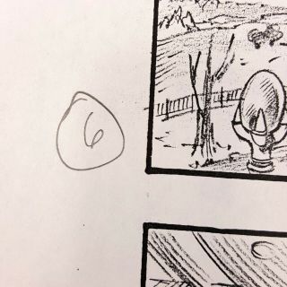 THE ADDAMS FAMILY - Production Storyboard: Gomez Golfing on Roof Part 1 5