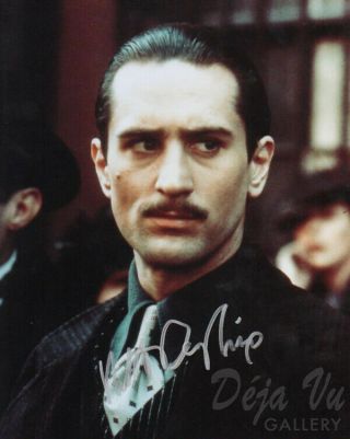 Robert De Niro Autograph - Signed Photo - The Godfather - Goodfellas - - Vf