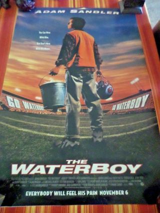 Waterboy Double Sided Movie Poster Adam Sandler