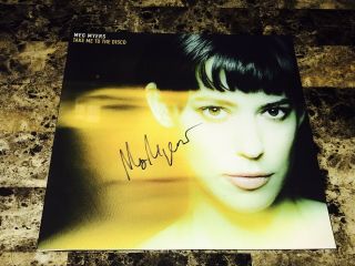 Meg Myers Rare Hand Signed Autographed Vinyl Lp Record Take Me To The Disco