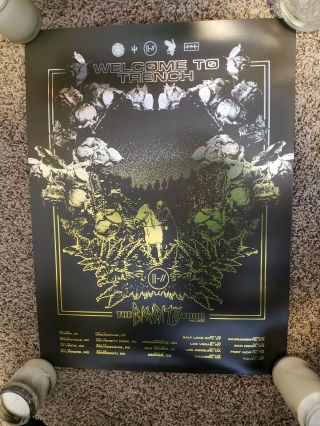 Twenty One Pilots Bandito Tour Concert Trench Poster