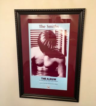 The Smiths Cartel Poster Framed 29 X 20