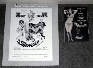 The Swinger 1966 Movie Pressbook Sexy Ann - Margret/tony Franciosa