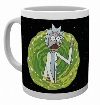 Official Rick And Morty Your Opinion Coffee Mug Cup In Gift Box