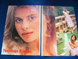 1970s - Nastassja Kinski Japan 64 Clippings & Poster TESS VERY RARE 5