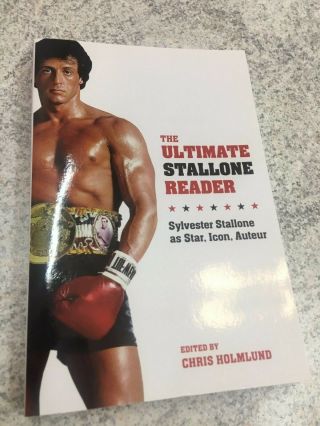 Sylvester Stallone Book - The Ultimate Stallone Reader (pb) Rambo Rocky Cobra