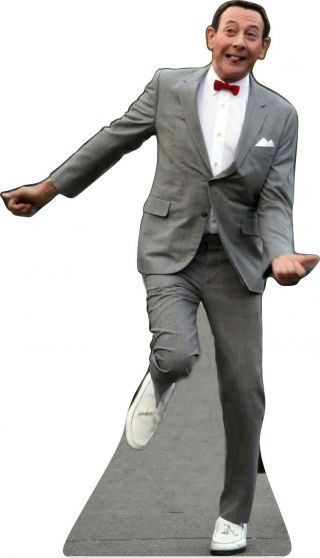 Pee Wee Herman - Paul Reubens - Happy Go Lucky - 71 " Tall Cardboard Cutout Standee