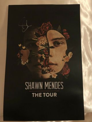 Shawn Mendes Signed Poster