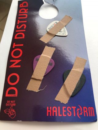 Halestorm Signed & Guitar Picks
