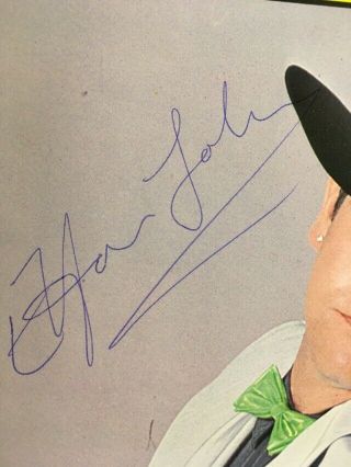 Signed Elton John Tour Programme From 1982