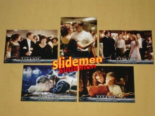 TITANIC 3D - Lobby Cards Set - Kate Winslet,  Leonardo DiCaprio,  James Cameron 2