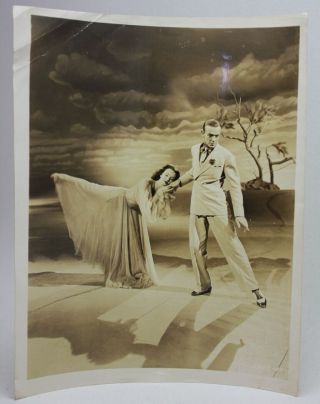 FRED ASTAIRE & LUCILLE BREMER DANCING 1945 Vintage 8x10  Photo 2