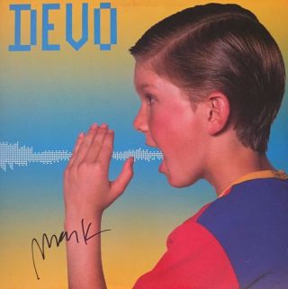 Mark Mothersbaugh Signed Autographed Devo Shout Vinyl Record Lp W/coa Rare