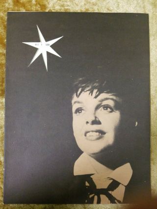 Rare Judy Garland A Star Is Born Program Booklet 1954