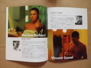 IRREVERSIBLE Monica Bellucci Japanese Movie Theater Program rare japan 2002 2